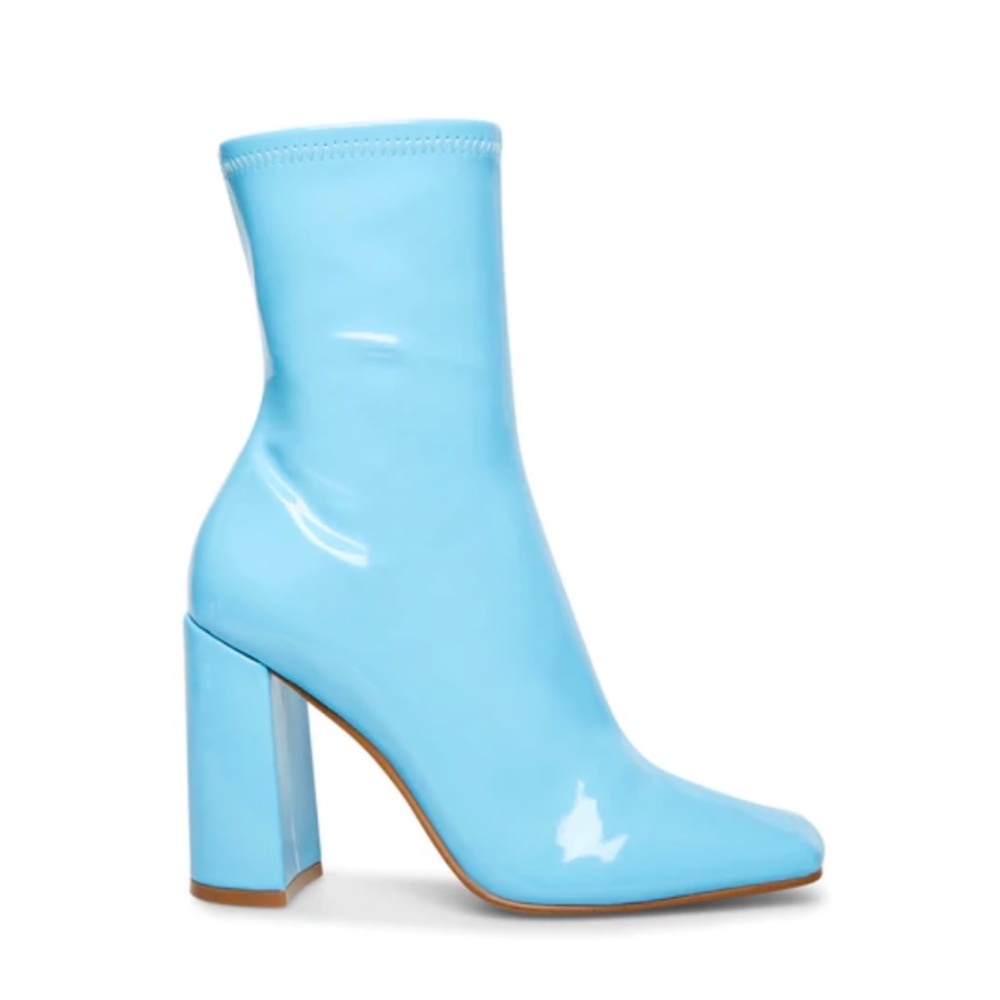 Steve Madden Patent Leather Heeled Boots